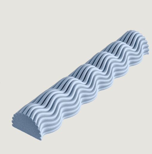 Vellen Mezuzah (Faded Denim)