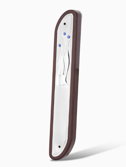 MEZUZA PASTORAL WOOD+PLATED