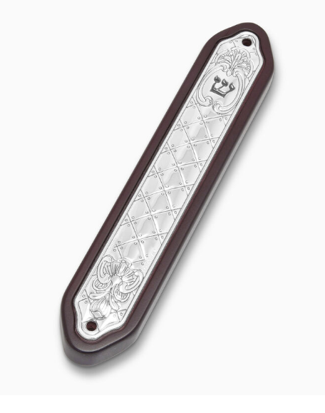 MEZUZA GILIO WOOD+PLATED
