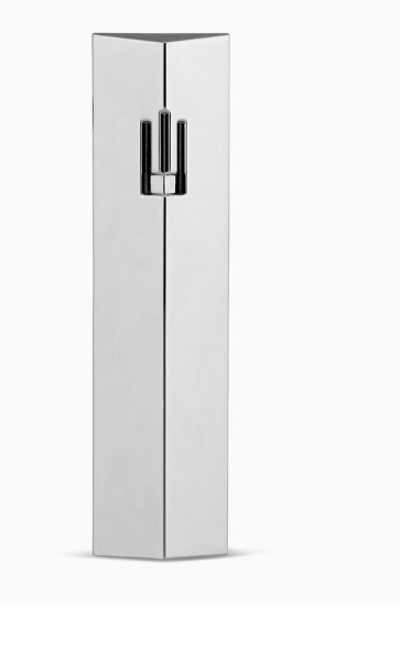 Prism Mezuza (Small) Silver-Plated