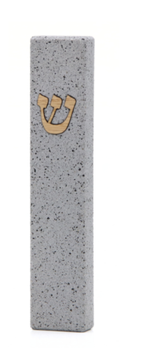 Handmade concrete mezuzah house – classic model