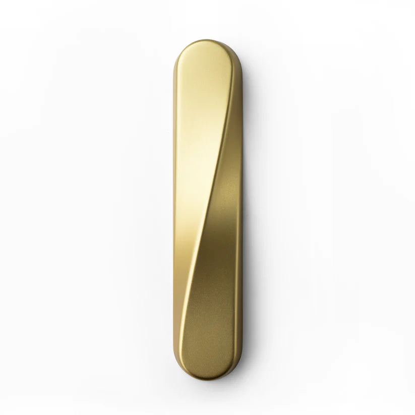TWIST Mezuzah - Satin Gold