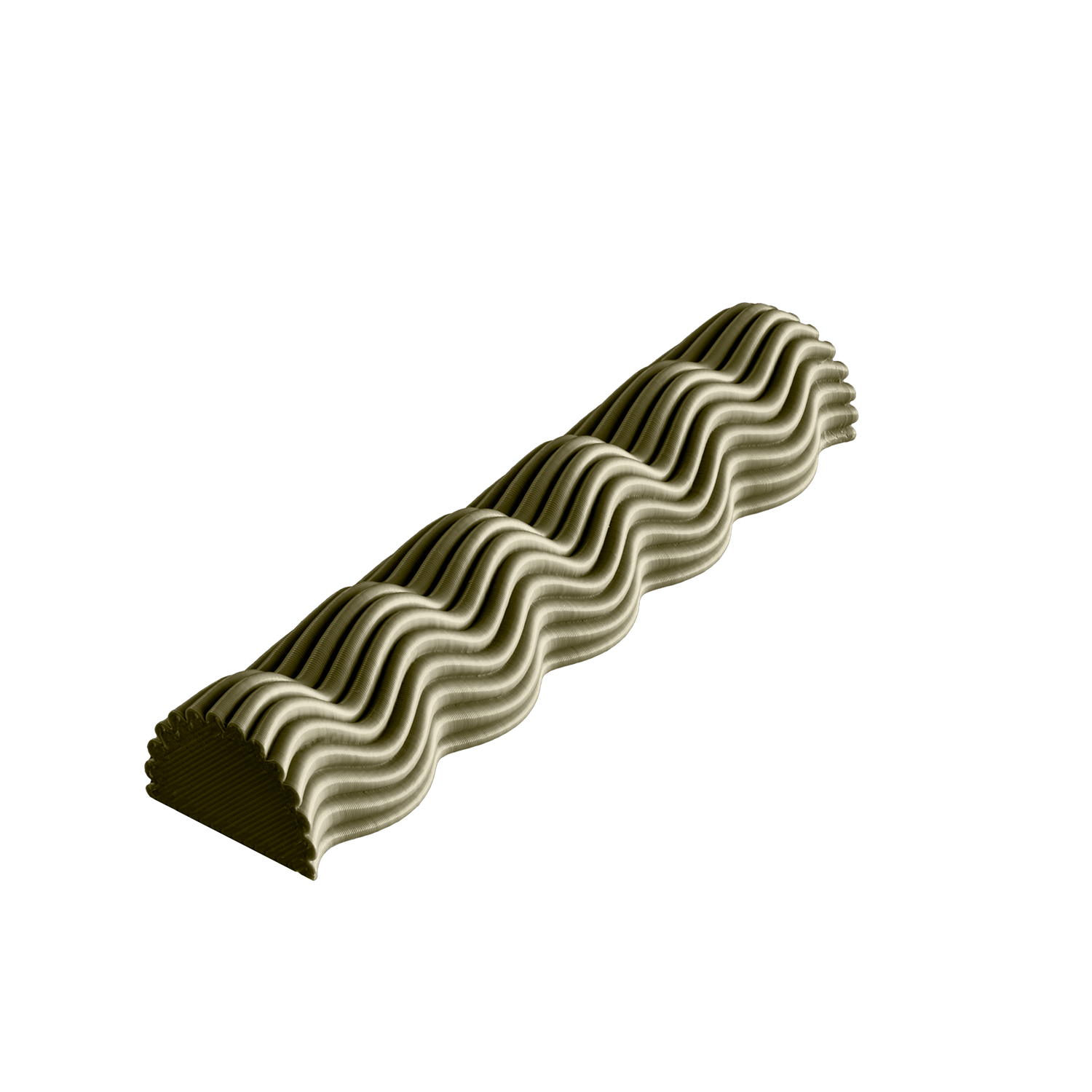 Vellen Mezuzah Olive Green