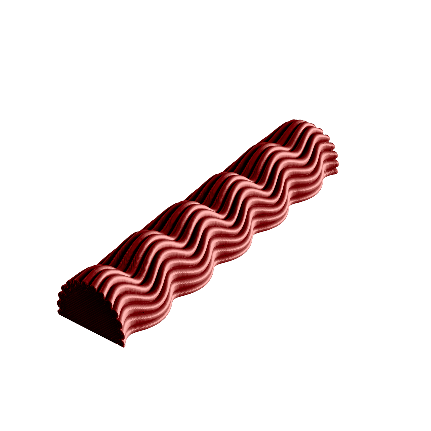 Vellen Mezuzah Ruby Red