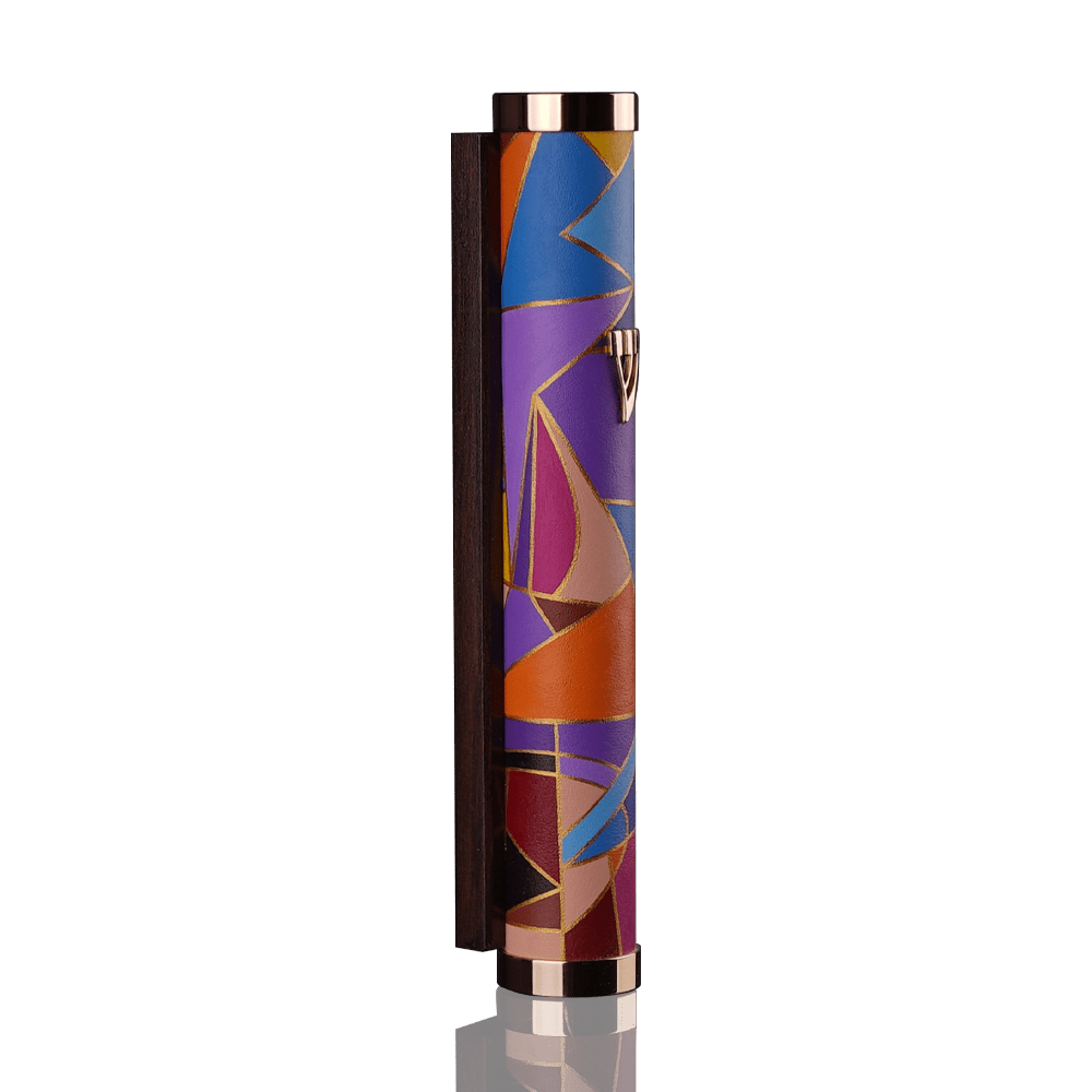 Art Stained Glass Case for Mezuzah