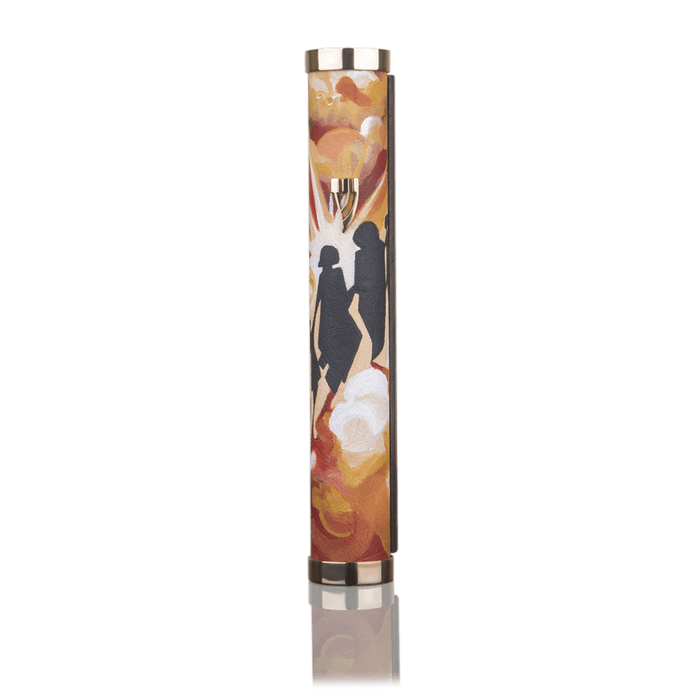 Case for mezuzah “Jerusalem” Rebekah Art Collection