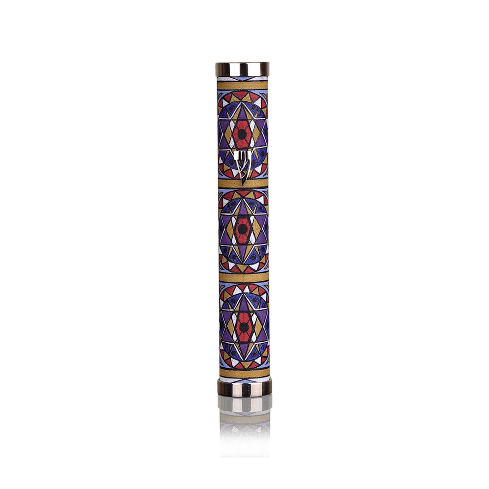 Stained Glass Art Collection Mezuzah II