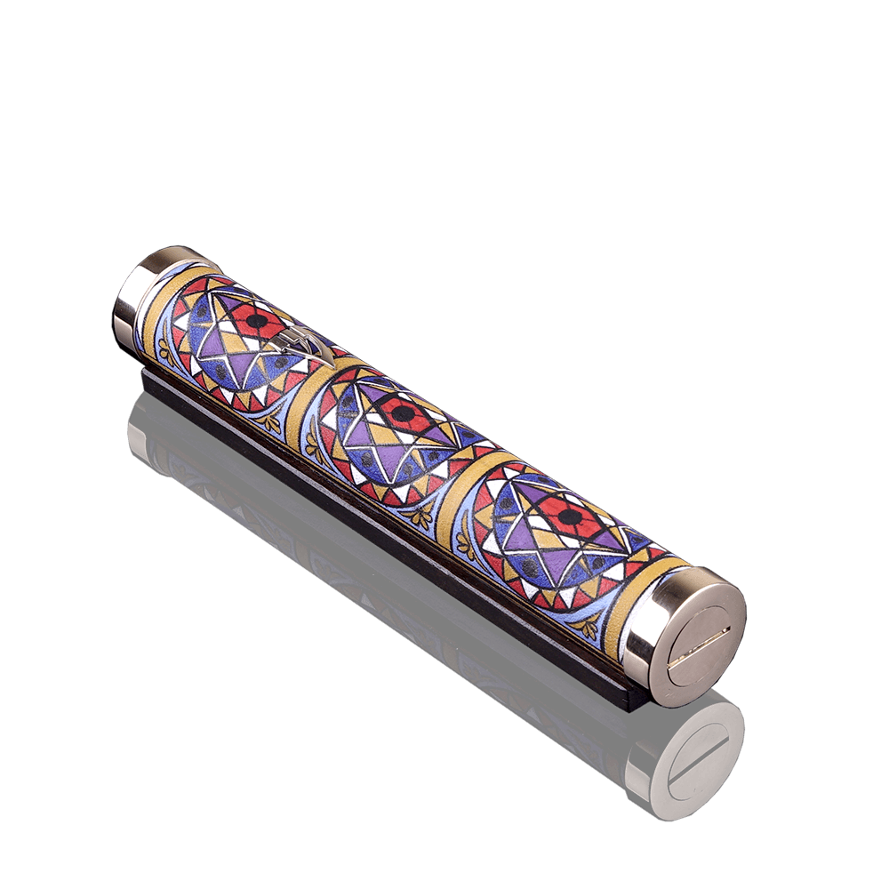 Stained Glass Art Collection Mezuzah II