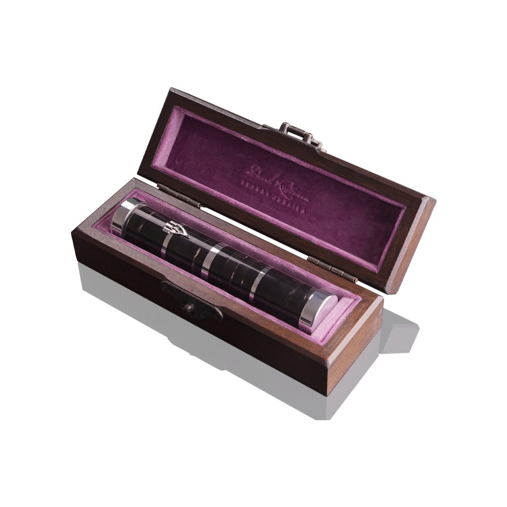 Case for mezuzah “Tzfat” Buffalo horn