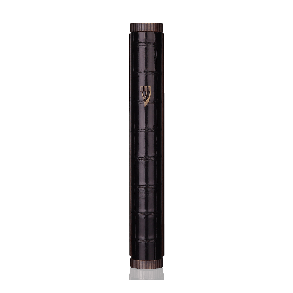 Case for Mezuzah "770" Crocodile