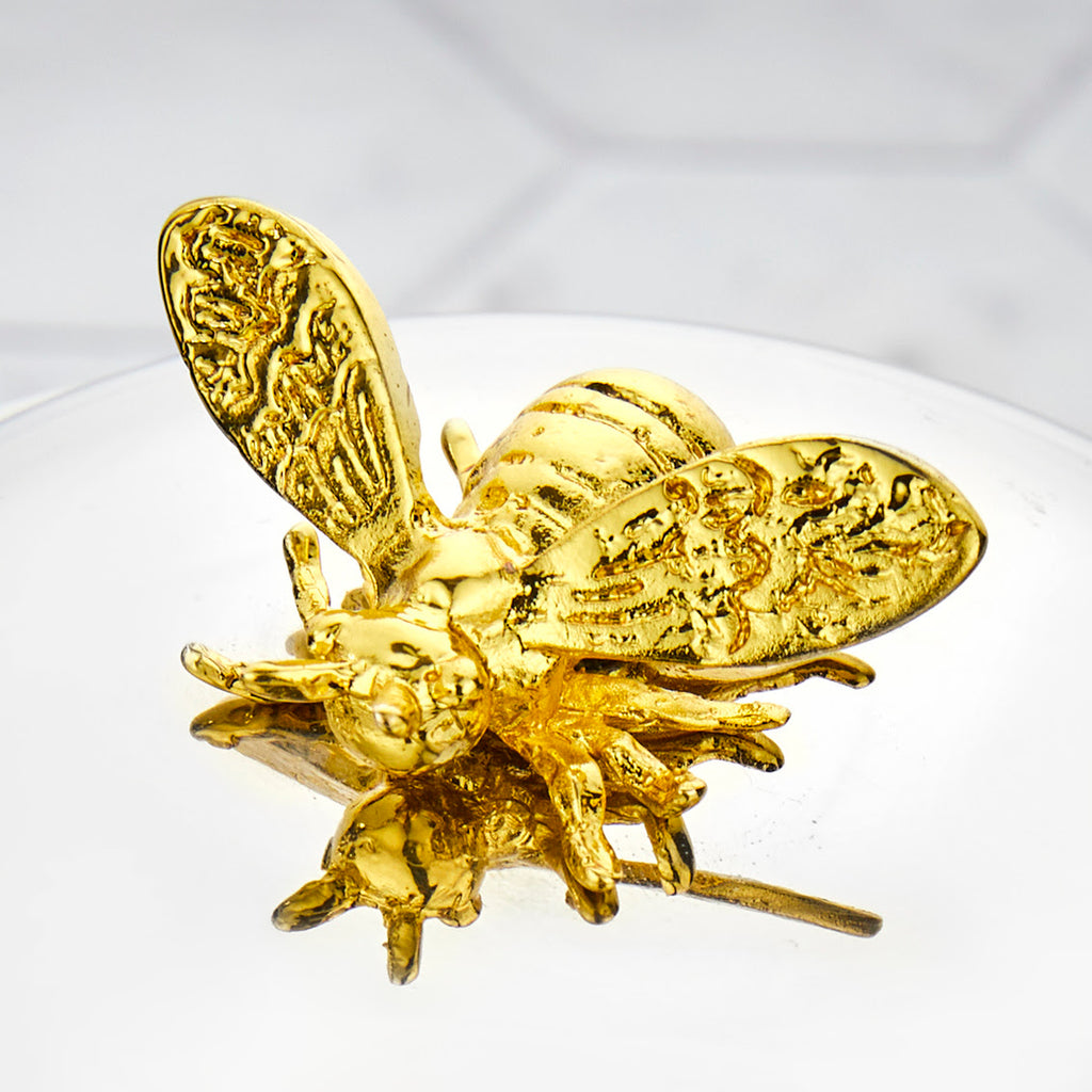 Double Wall Honey Dish - Bee