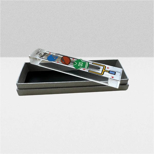 Football Mezuzah - Personalized Boys Room Mezuzah with or without name