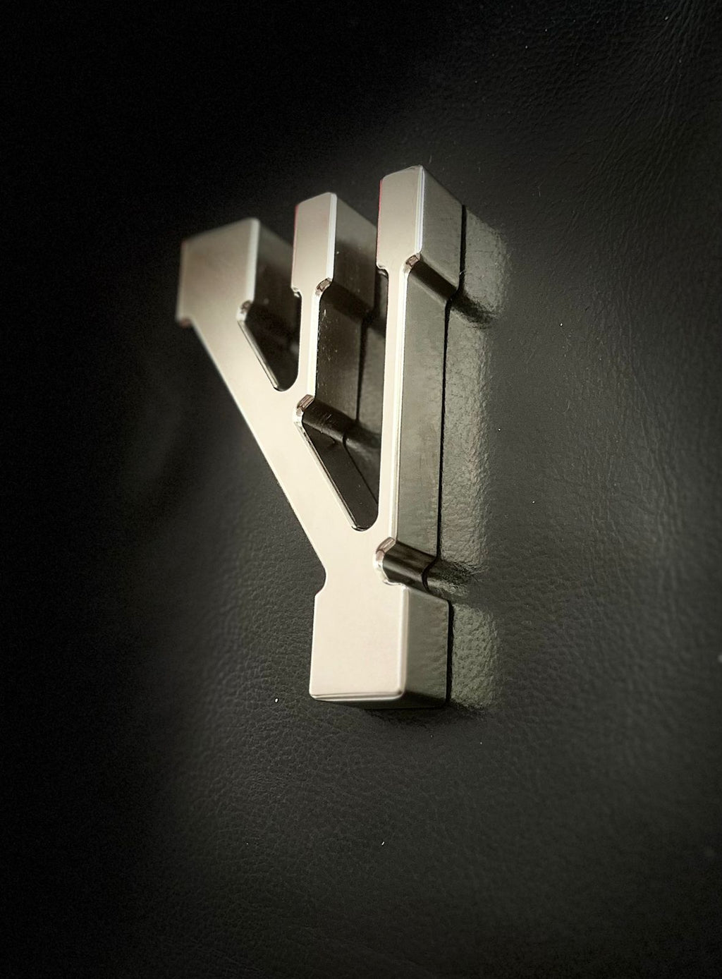 Jack Rubenstein Shin Mezuzah Nickel