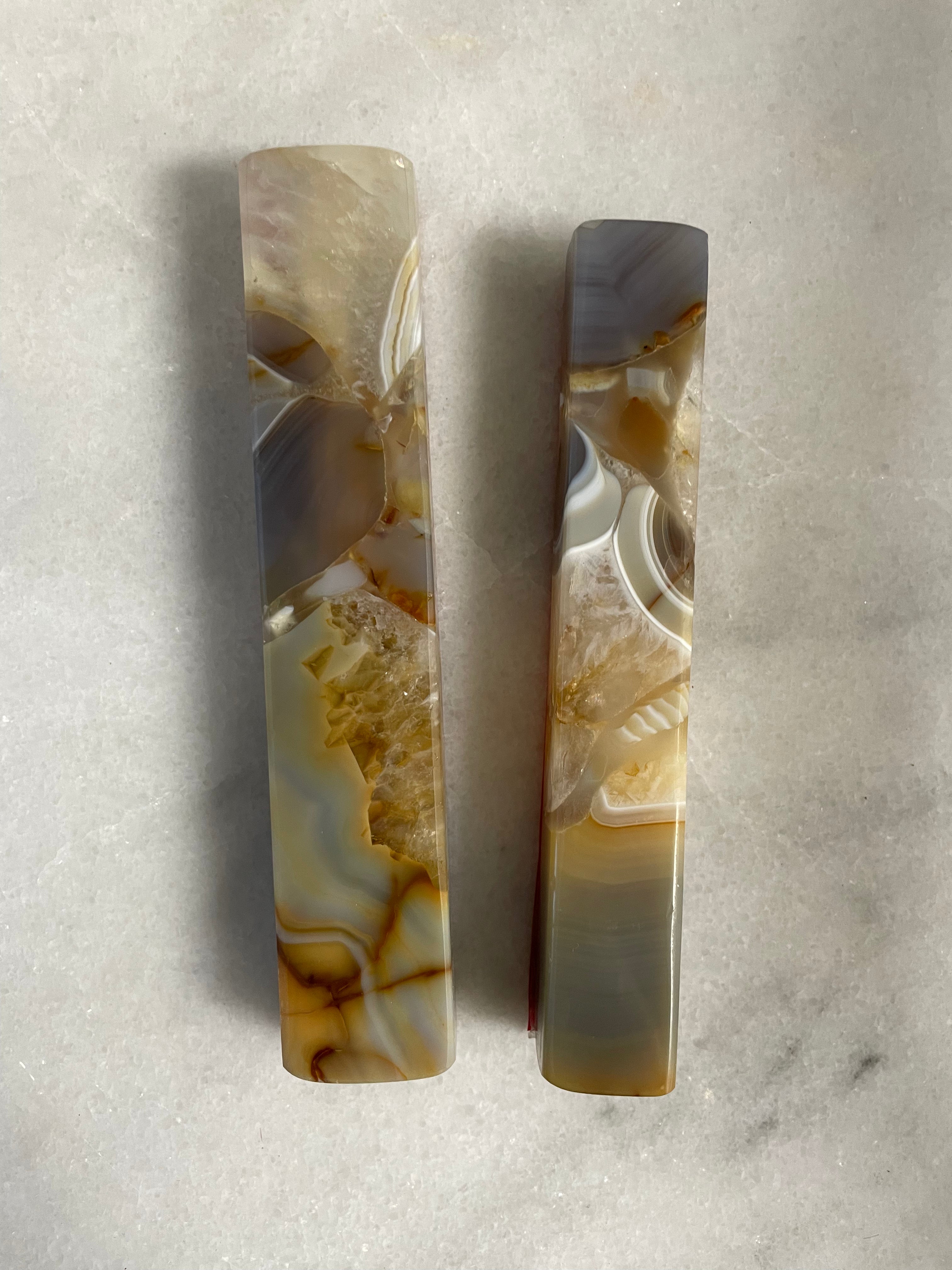 Agate Mezuzah
