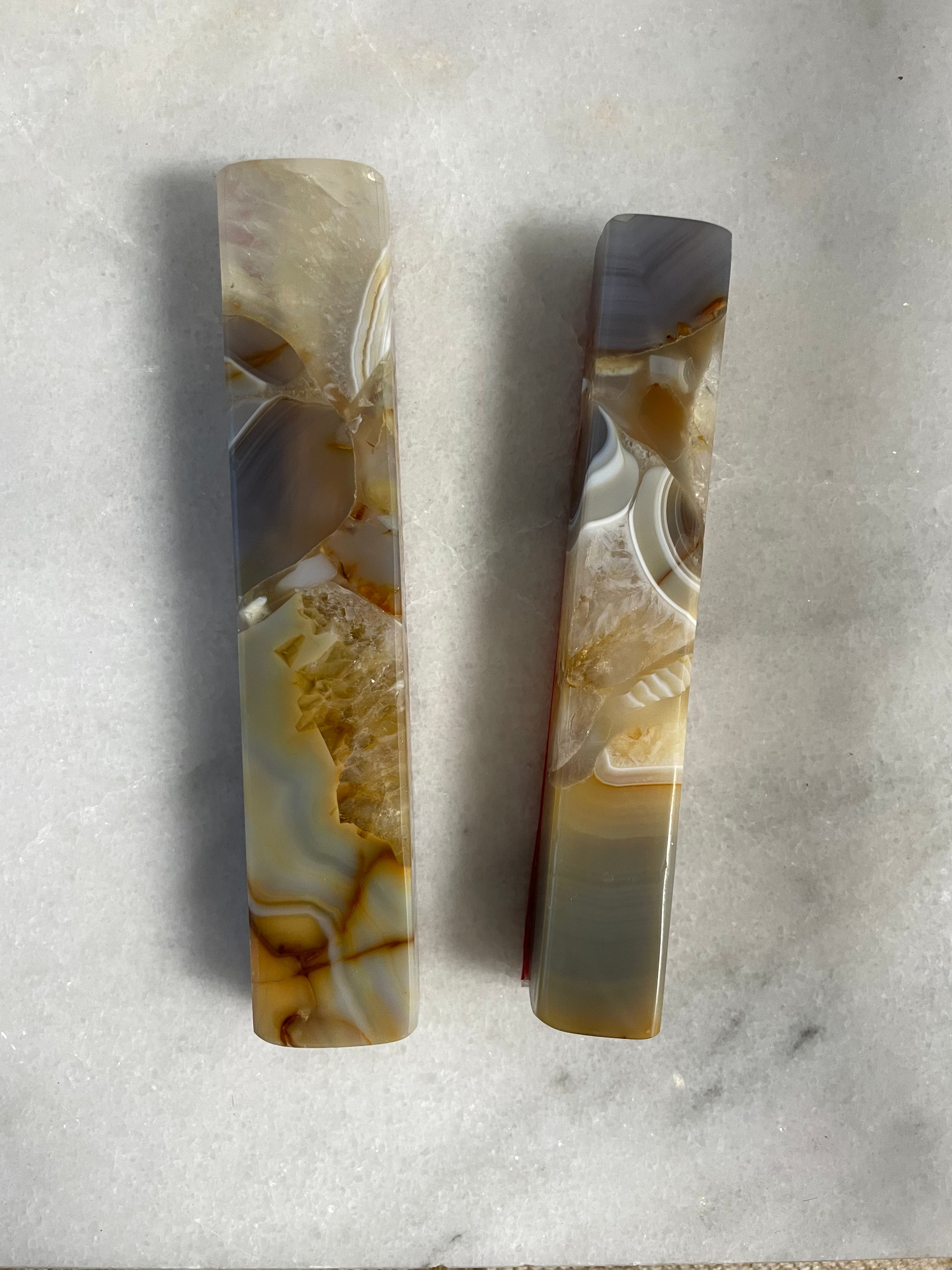 Agate Mezuzah