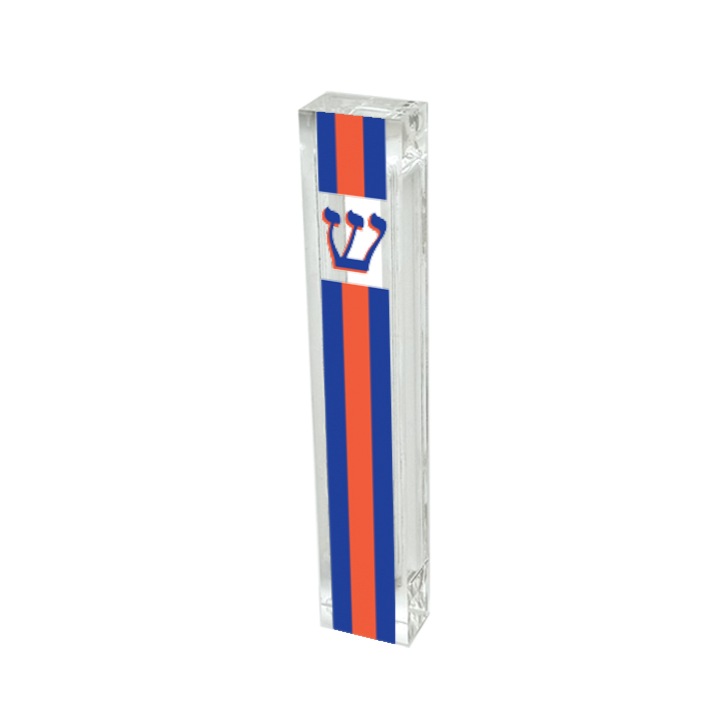 Custom Mezuzah - Personalized mezuzah with your school colors, favorite team colors