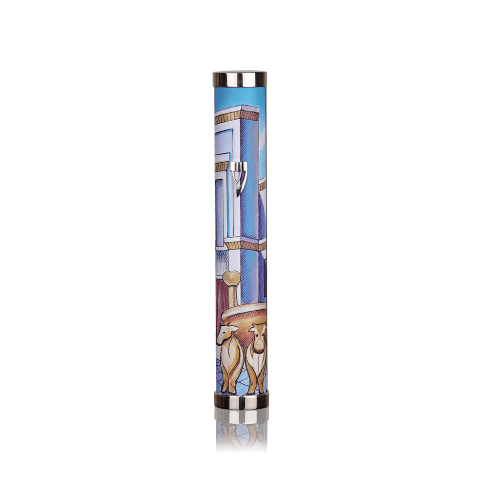 Case for Mezuzah “Jerusalem” Israel Art Collection