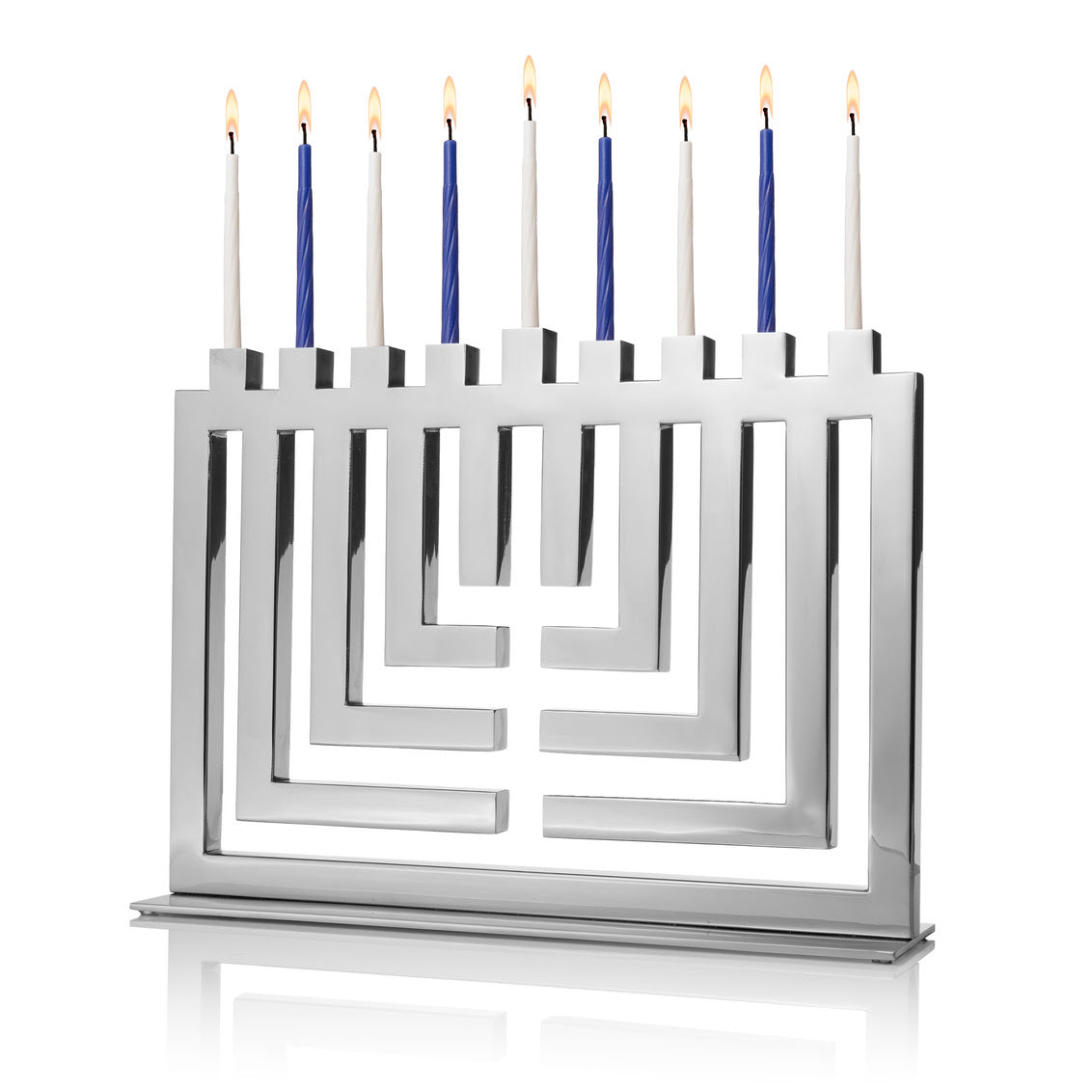 3D Cutout Menorah