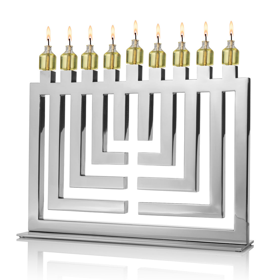 3D Cutout Menorah