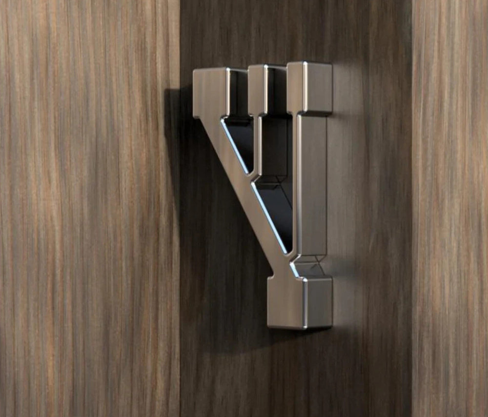 Jack Rubenstein Shin Mezuzah Nickel