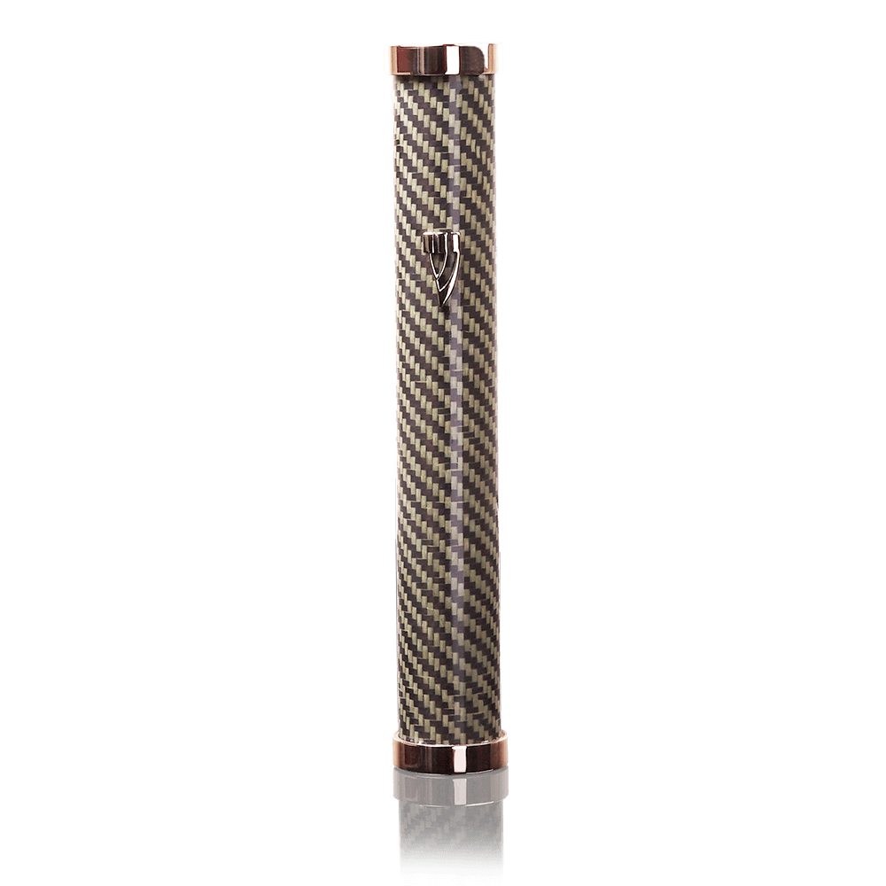 Mezuzah Jerusalem Carbon Yellow