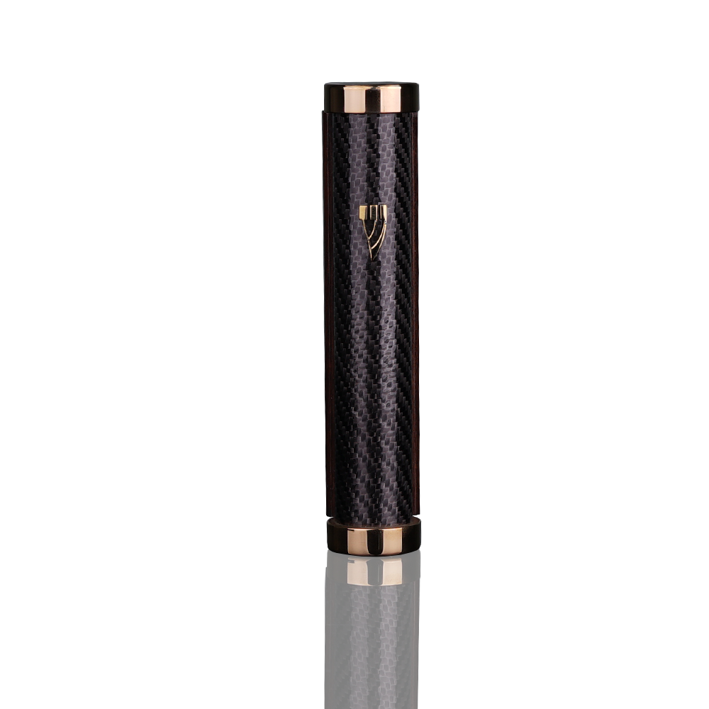 Mezuzah Tzfat Carbon Black