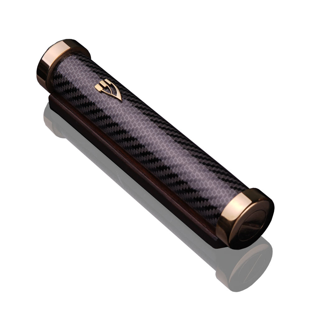 Mezuzah Tzfat Carbon Black