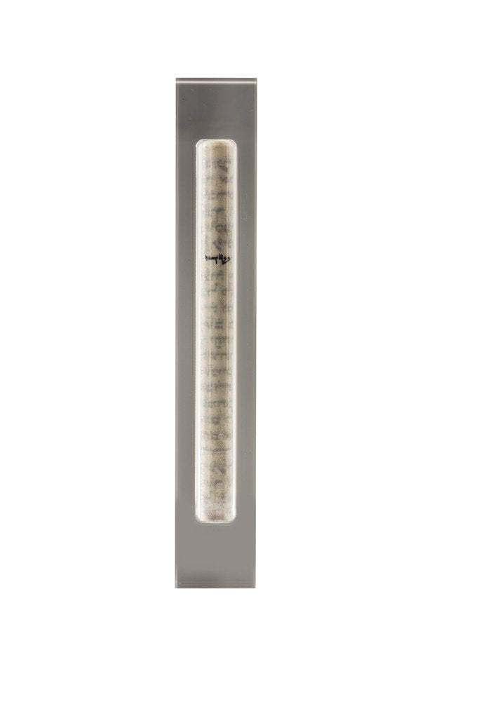 The Lucite Mezuzah X-Large Grey