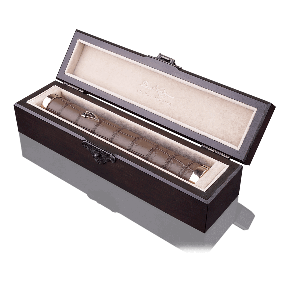 Mezuzah «Jerusalem» Crocodile Stone Stand