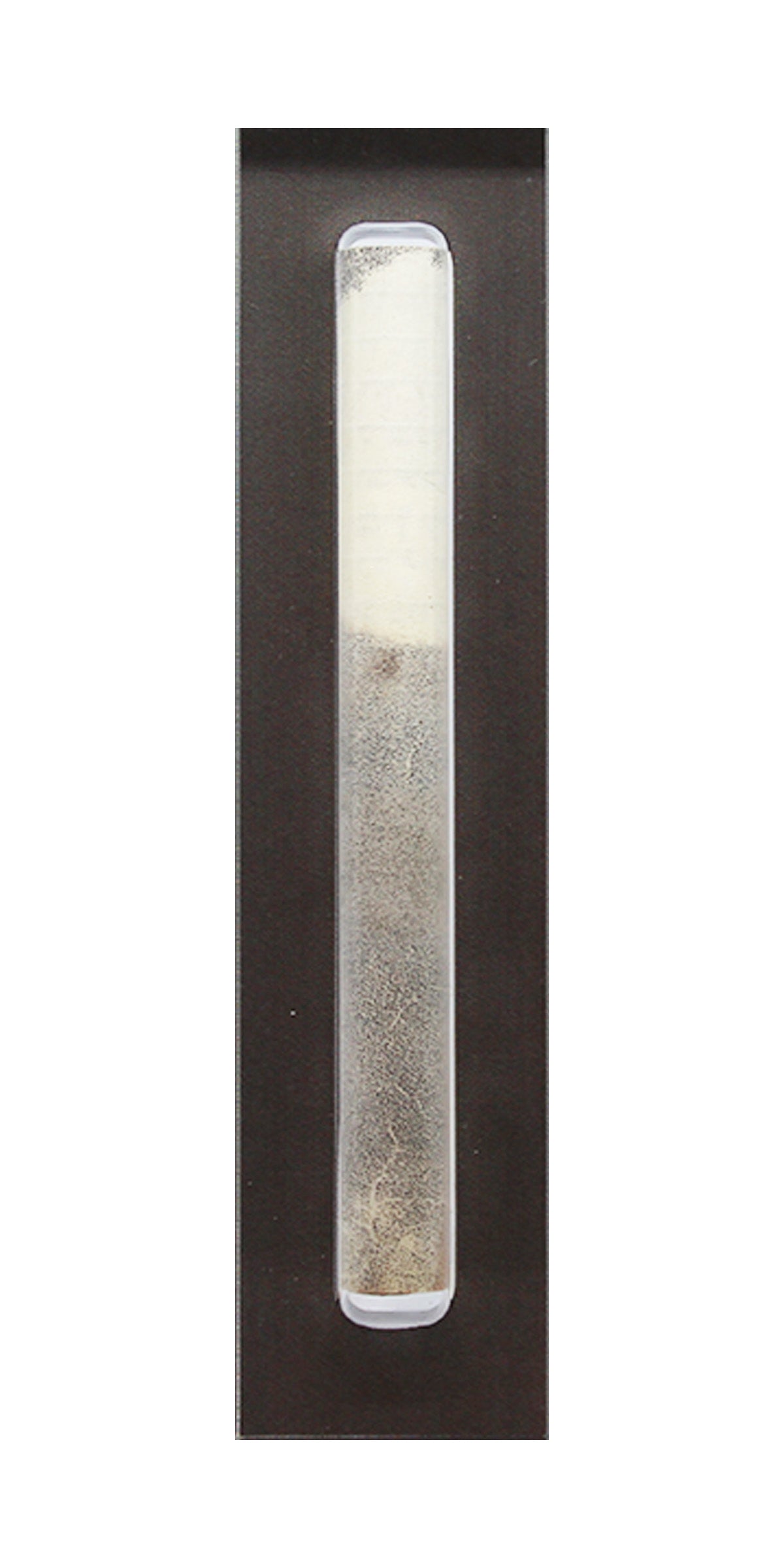 Lucite Mezuzah Charcoal