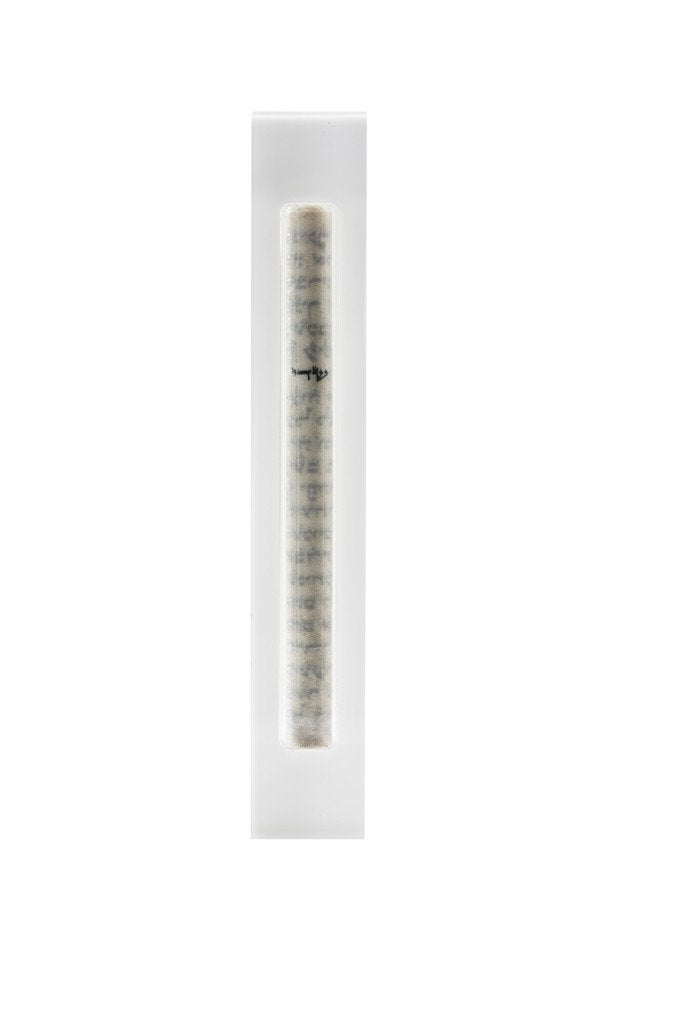 The Lucite Mezuzah X-Large White