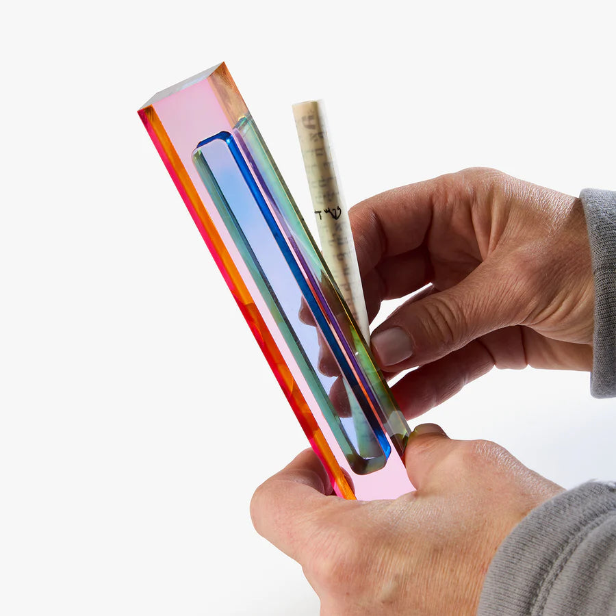 The Lucite Mezuzah Large