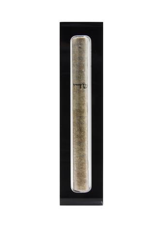The Lucite Mezuzah Small Black