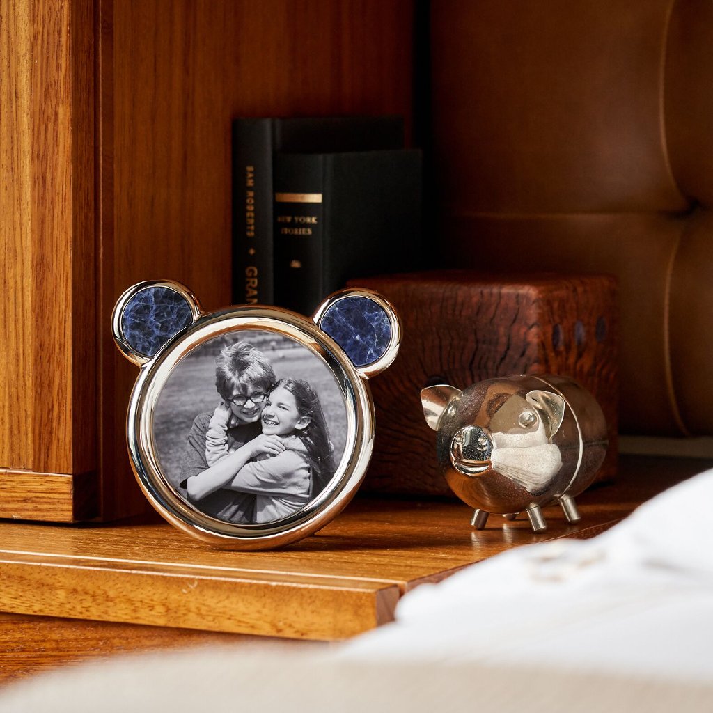 Bambina Bear Children's Frame Indigo / Silver