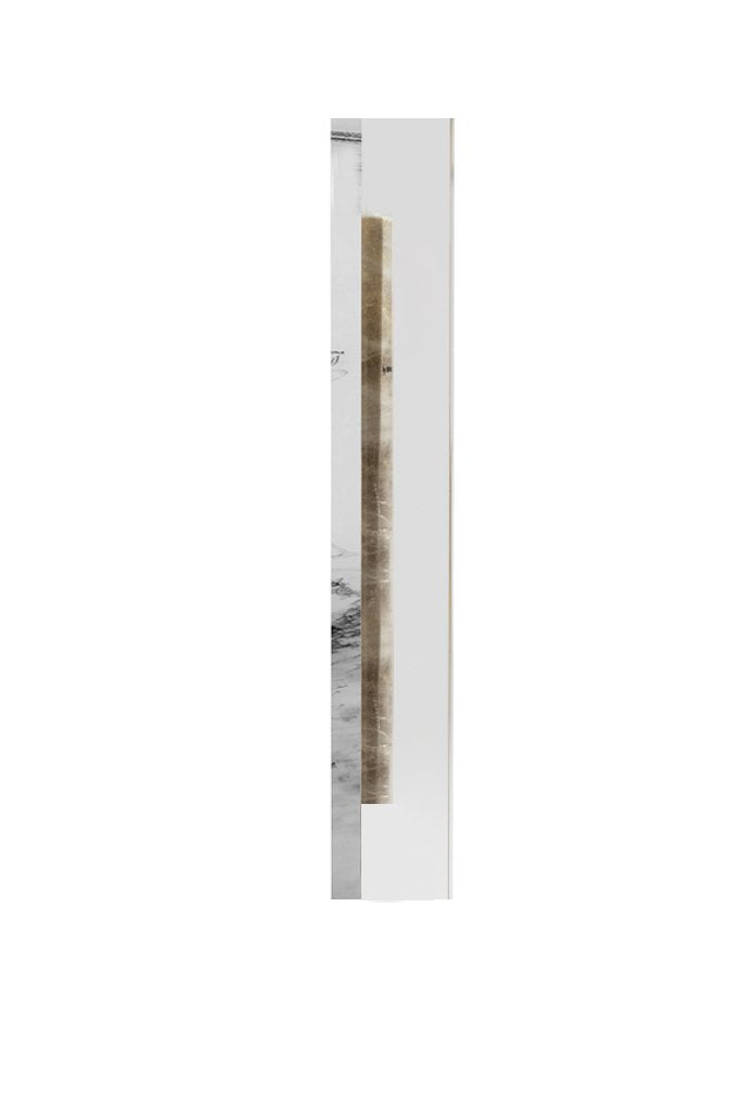 The Lucite Mezuzah Large Calacatta Marble