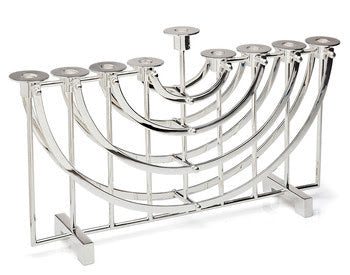 Nickel Hanukkah Menorah