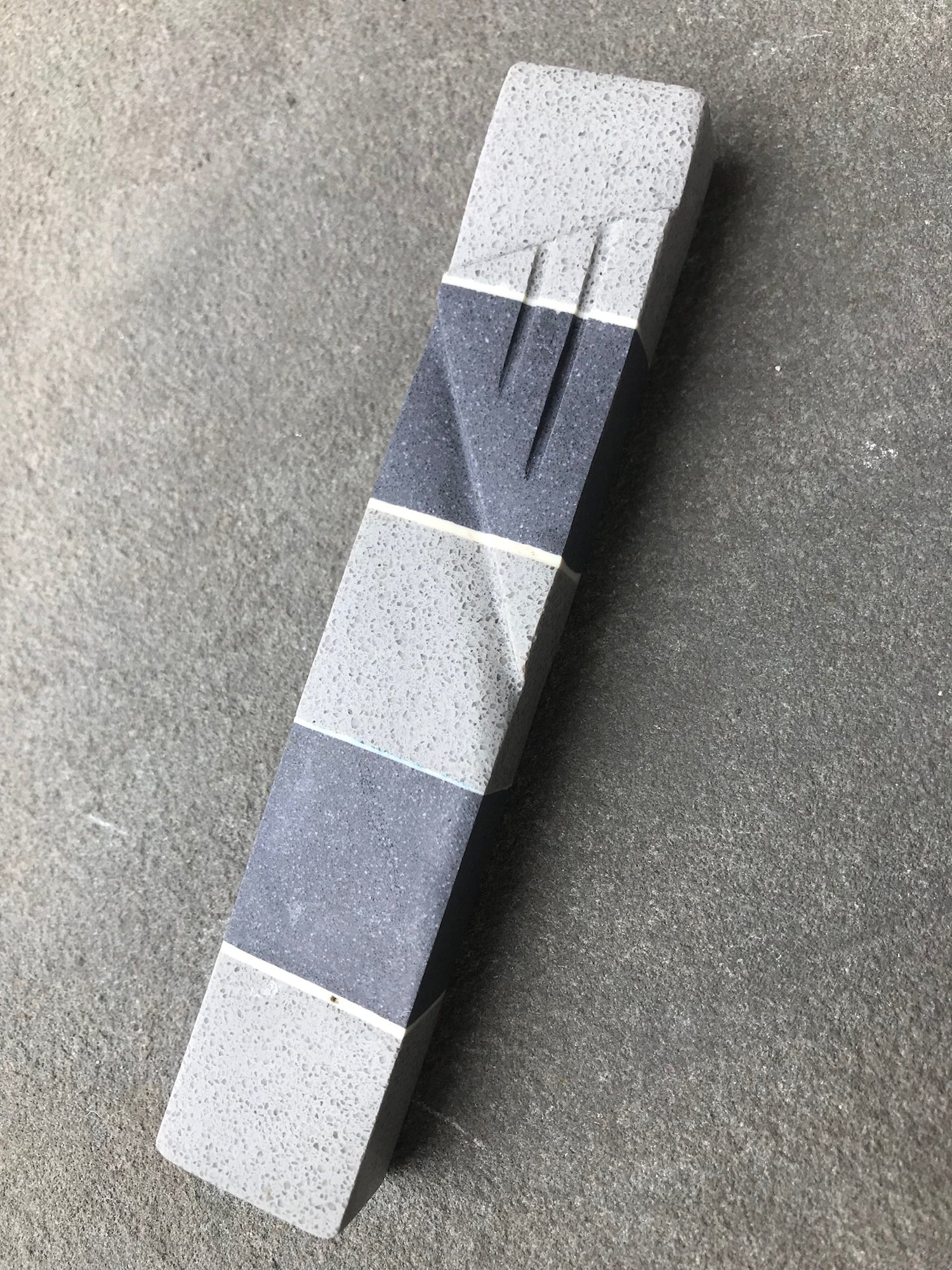 Charcoal Quartz Mezuzah