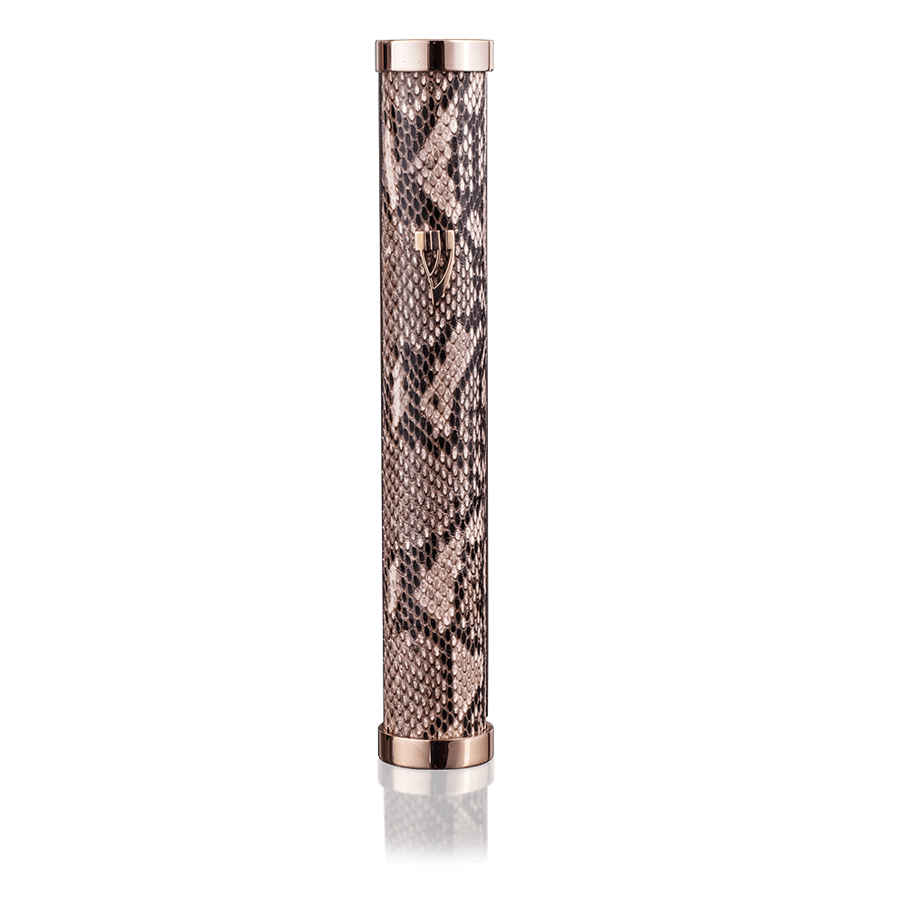 Mezuzah Jerusalem Python Dark Grey
