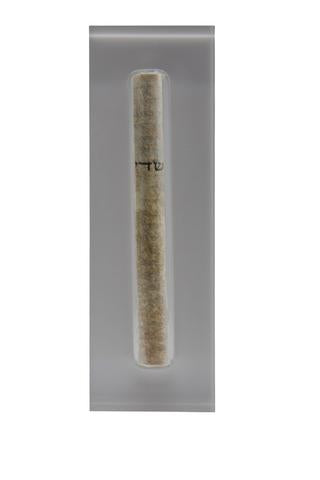 The Lucite Mezuzah Medium