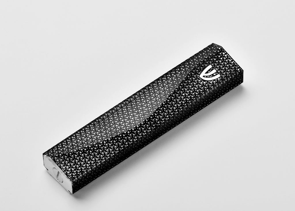 Reshet Mezuzah Black