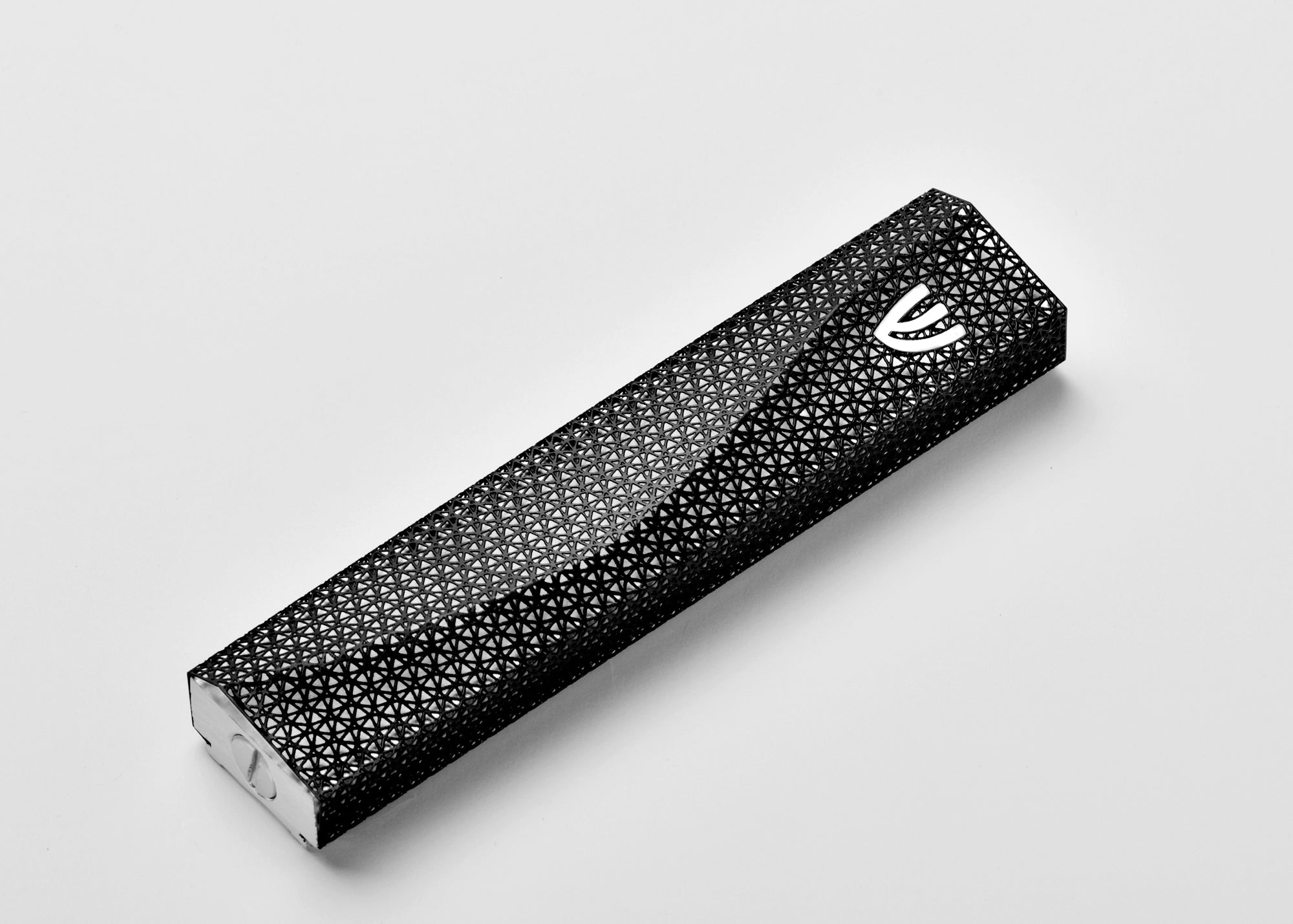 Reshet Mezuzah Black