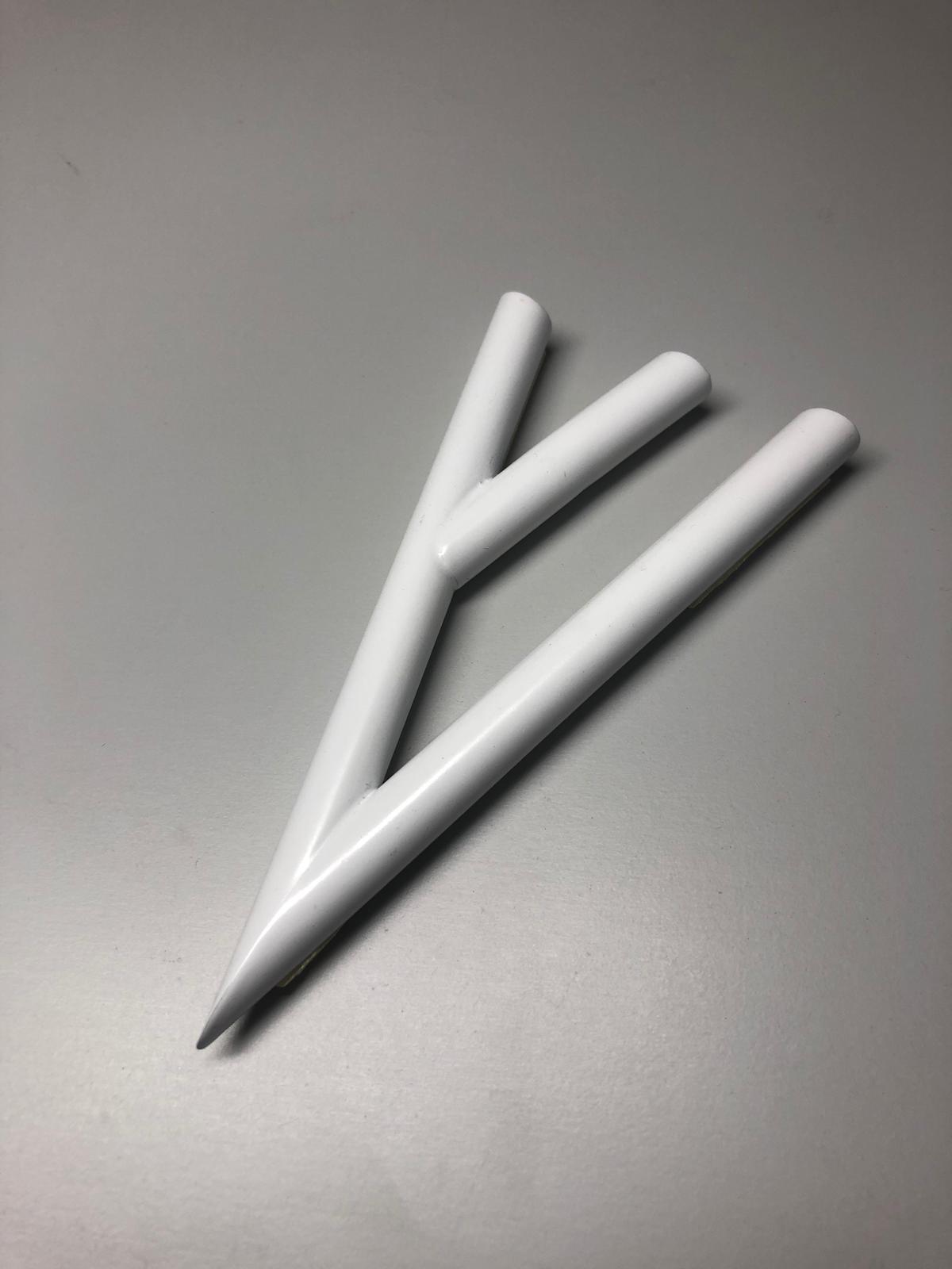 Architecture White Shin Mezuzah