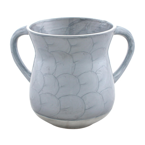 Small Elegant Silver Aluminum Washing Cup