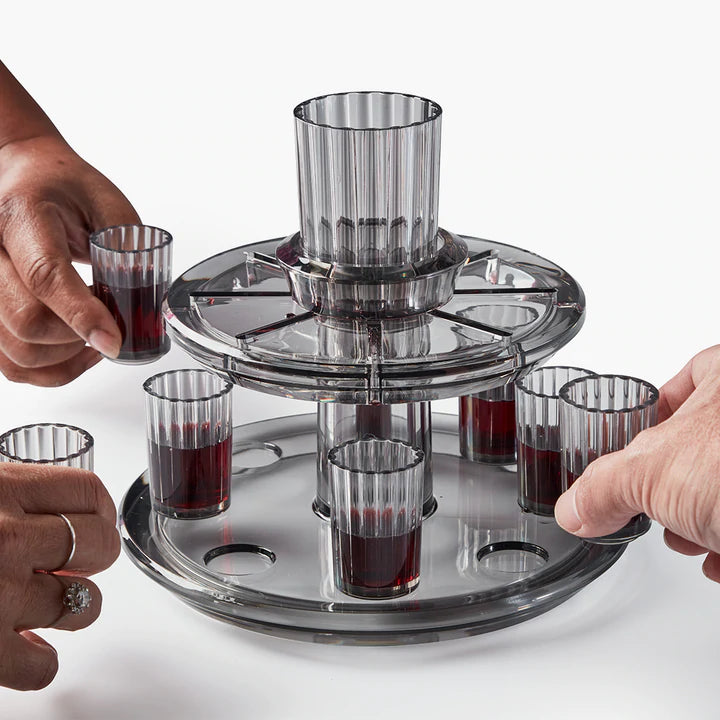 Kiddush Wine Fountain Set | Smoke