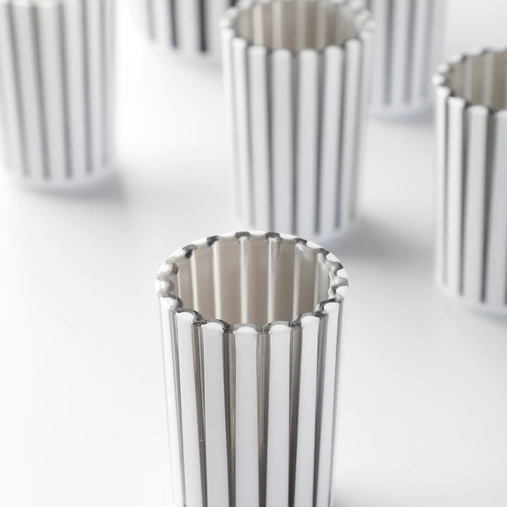 Kiddush Cups | Smoke White