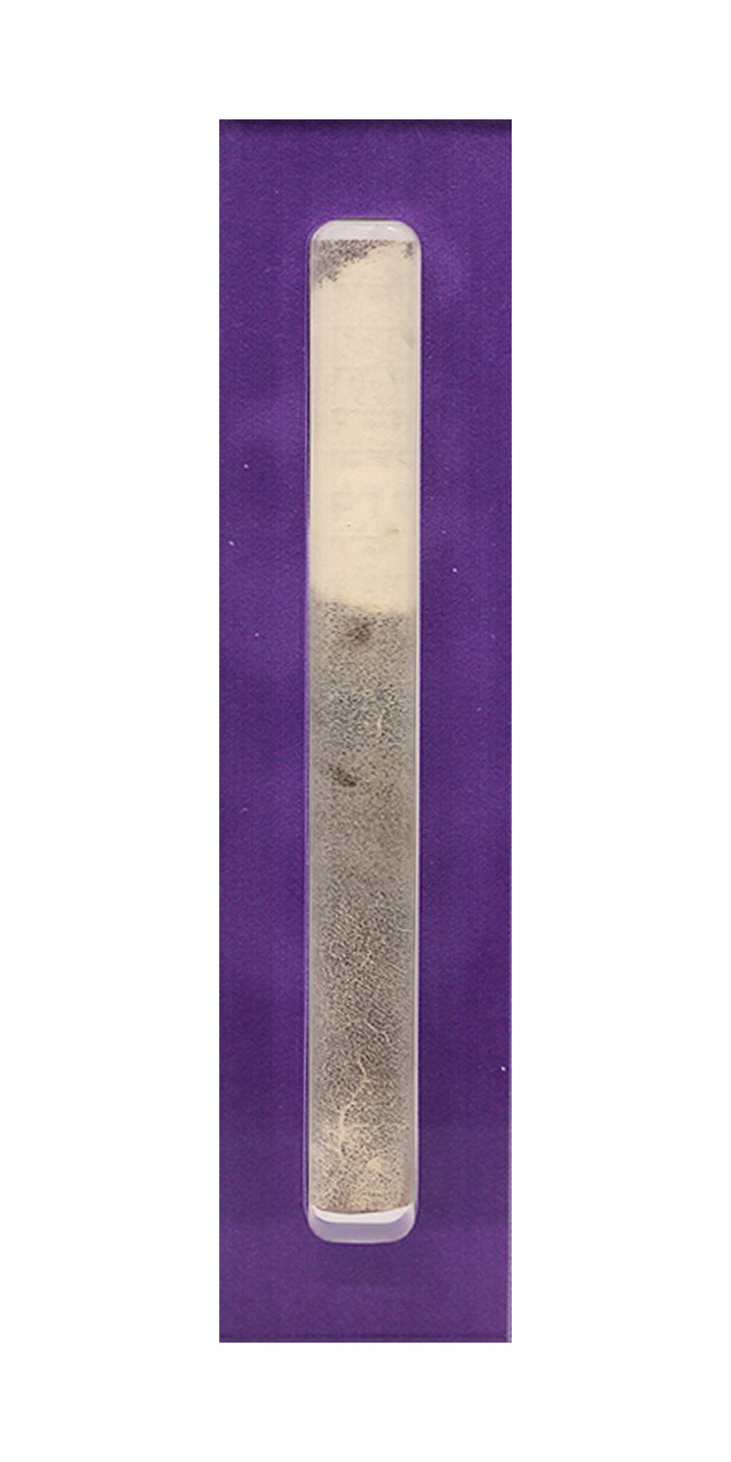 Lucite Mezuzah Purple