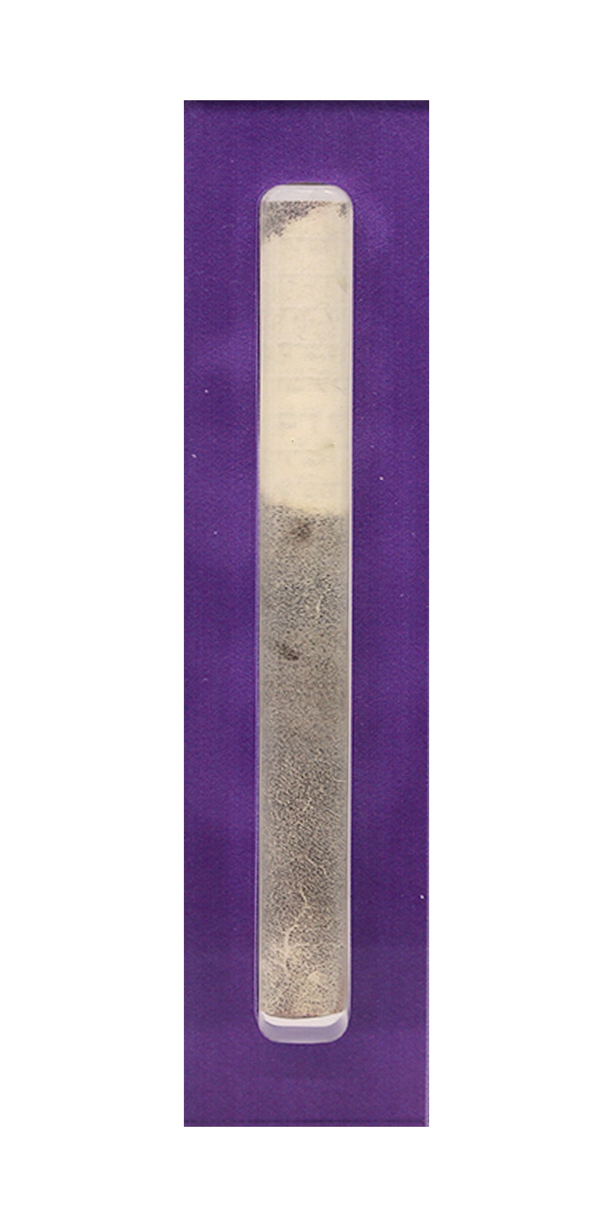 Lucite Mezuzah Purple