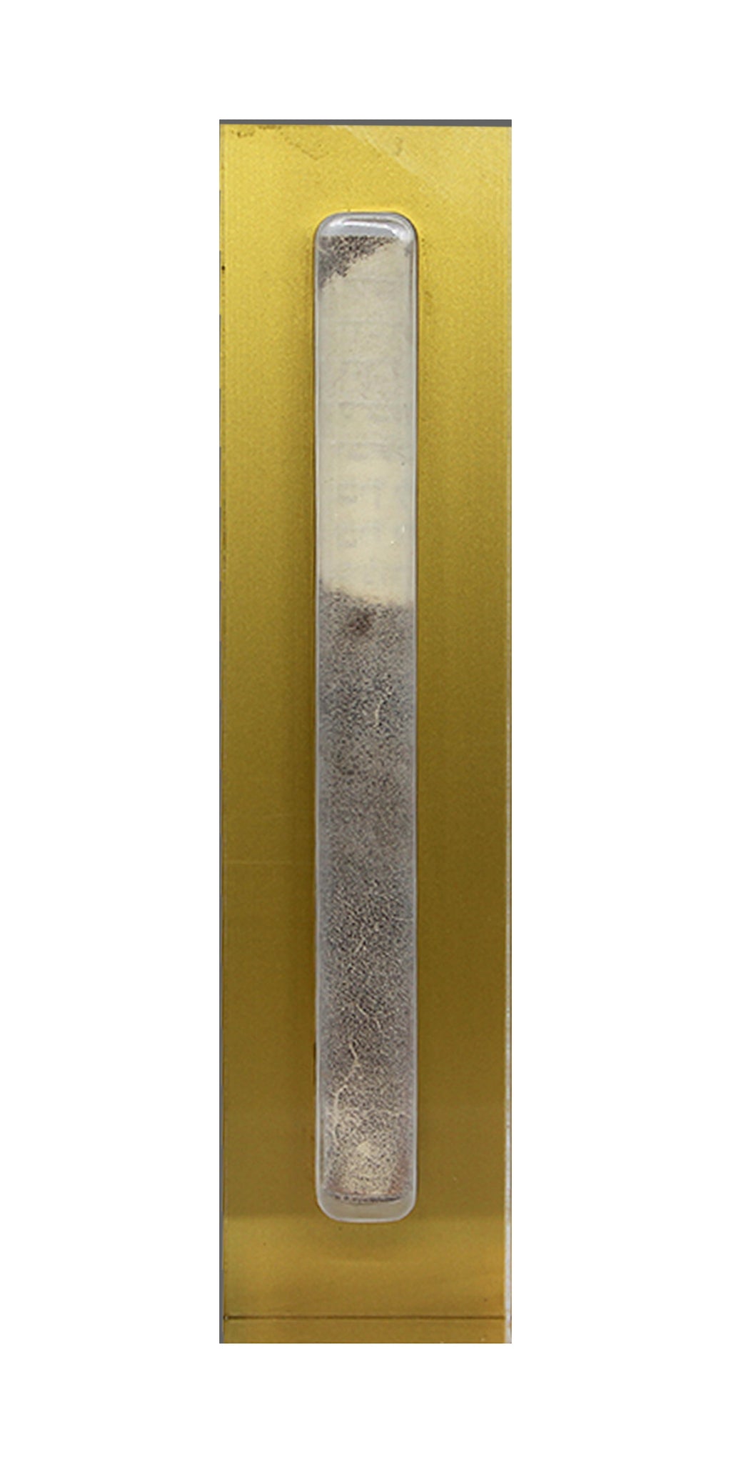 Lucite Mezuzah Gold