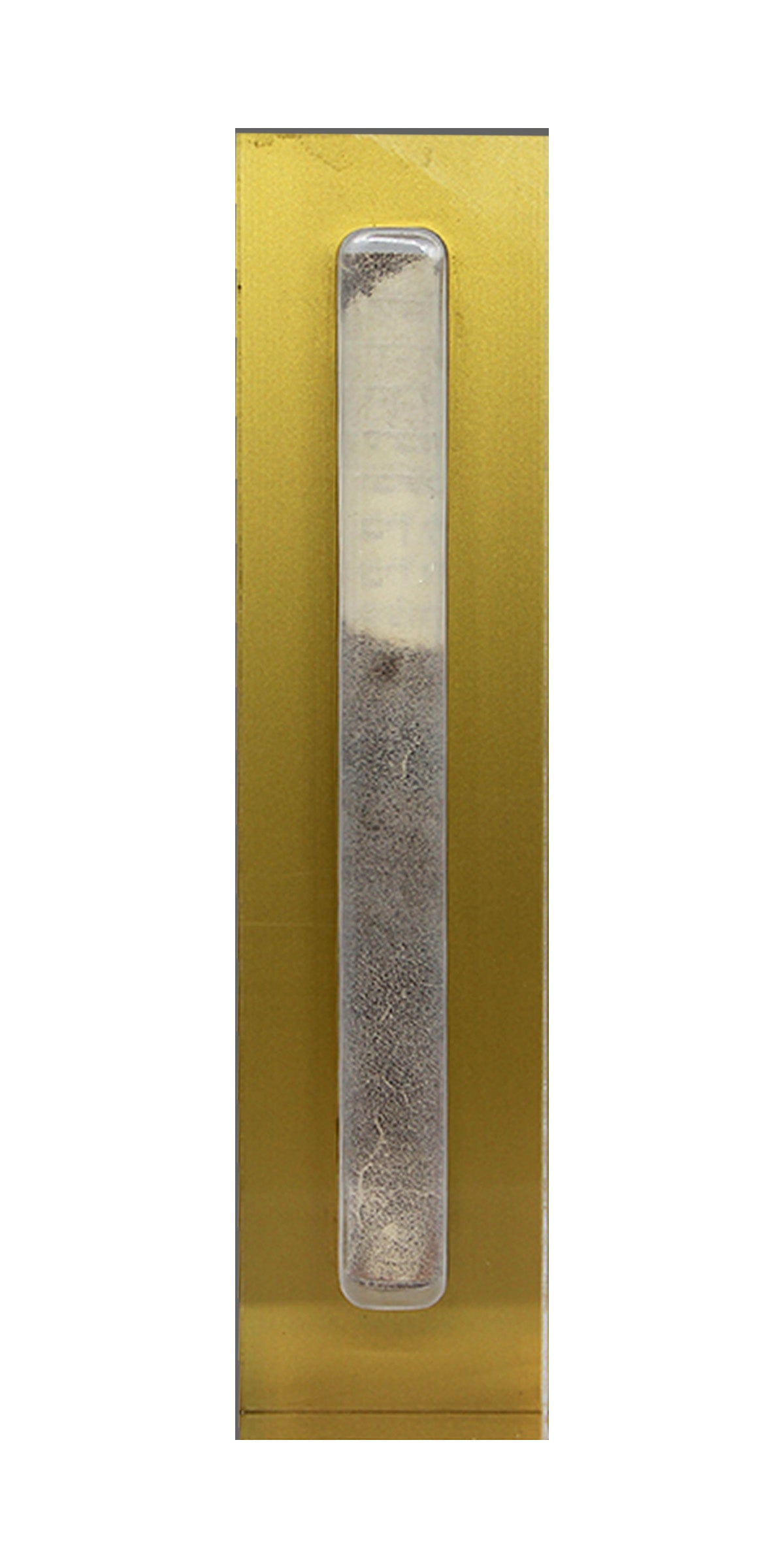 Lucite Mezuzah Gold