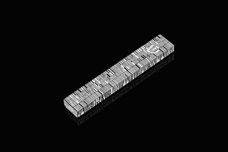 Skyscraper White Background Mezuzah